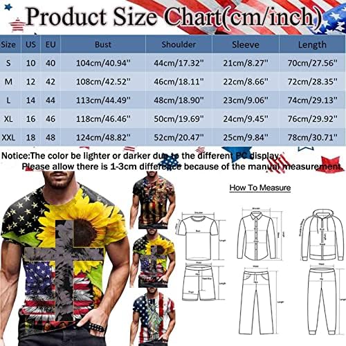 XXBR Férfi Hazafias Katona Rövid Ujjú T-shirt, július 4-én az Amerikai Zászló Grafikai Maximum Nyári Izom Slim Fit Póló