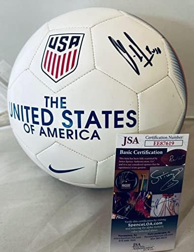 Clint Dempsey Seattle Szirénákat aláírt az F/S Team USA Nike Futball-Labda SZÖVETSÉG - Dedikált Futball-Labdák