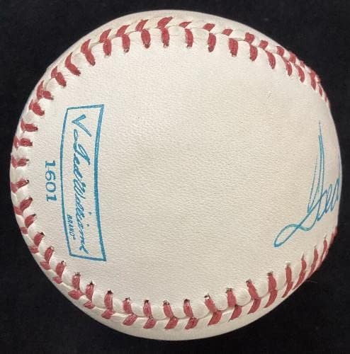 Ted Williams Aláírt Baseball Vintage Sears Doboz RedSox MVP Autogramot HOF SZÖVETSÉG - Dedikált Baseball