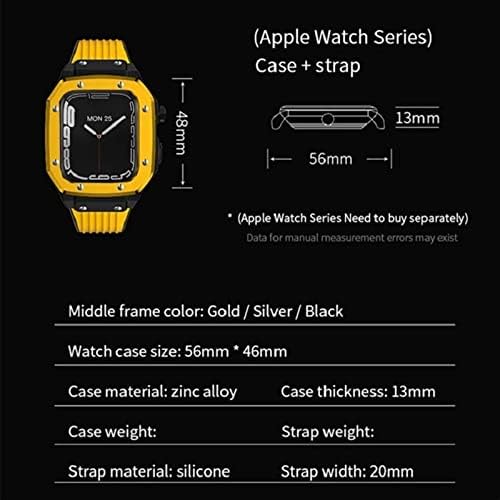 NEYENS Az iWatch Sorozat 8 7 6 5 4 SE Módosítás Mod Készlet Apple Nézni Zenekar Esetben 44mm 45mm 42mm Apple Watch Szilikon