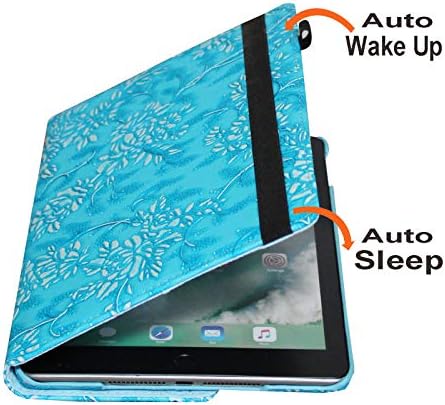 JYtrend Okos az Esetben az iPad 1. /a Levegő 2. Generáció (9.7 a) a tolltartó, Forgó Állvány Mágneses Auto ébresztő/Alvás
