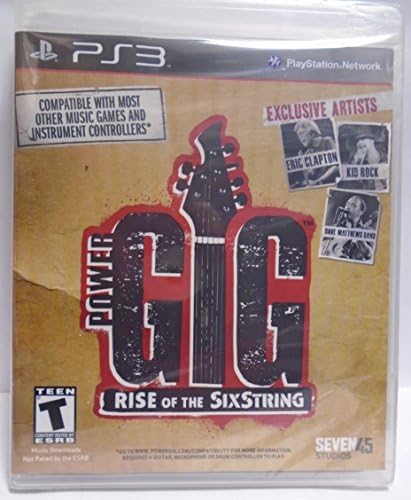 PS3 PLAYSTATION 3 POWER KONCERT -- RISE OF A SIXSTRING