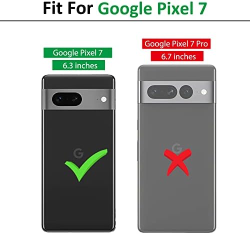 Gritup Pixel 7 Esetben a Google Pixel 7 Esetben, a HD kijelző Védő fólia, Ütésálló, hogy a Google Pixel 7 Telefon Esetében