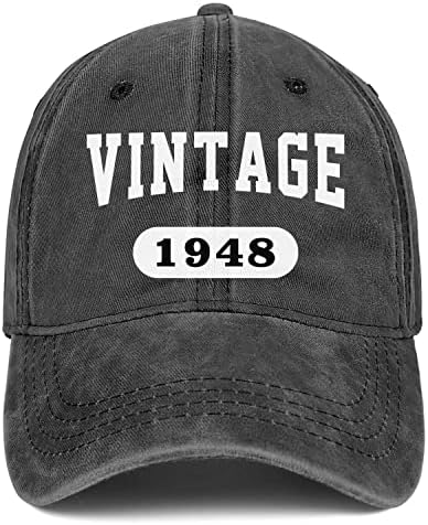 75 Születésnapi Ajándékok Férfiaknak a Nők Kalapot 75 Vintage 1948 Hímzett Baseball Sapka