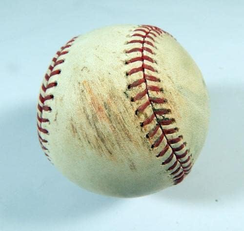 2021 Washington Nationals Sziklás Játék Használt Baseball Josiah Szürke Brendan Rodgers - Játék Használt Labdák