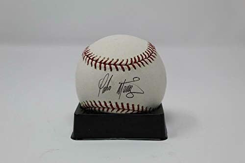 Pedro Martinez Aláírt Autogramot Hivatalos Major League Baseball - Hof Red Sox Psa - Dedikált Baseball
