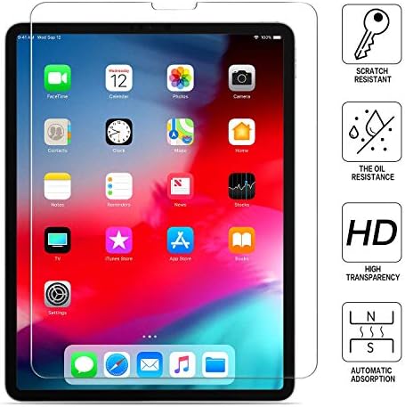 Megoo (2 Csomag) Képernyő Védő az iPad 4 2020 10.9 cm/iPad Pro 11(2020 & 2018-As Modellek), Edzett Üveg/Ultra Érzékeny/Magas