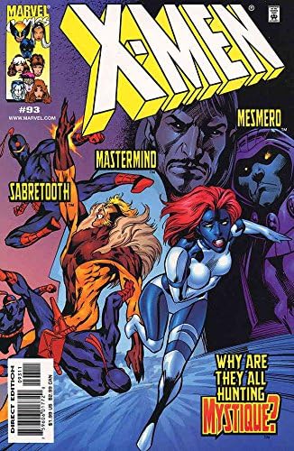 X-Men (2 Sorozat) 93 VG ; Marvel képregény | Alan Davis Kardfogú Misztika