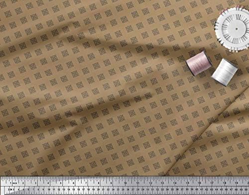 Soimoi Pamut Jersey Szövet Szürke Kis Motívum Shirting Nyomtatási Anyag A gyár által 58 cm Széles