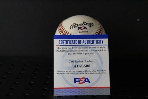Jack Clark Aláírt (4 Alkalom, MINT) Baseball Autogramot Auto PSA/DNS AL56508 - Dedikált Baseball