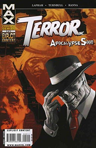 Terror, Inc.-Apokalipszis Hamarosan 2 VF/NM ; Marvel képregény | MAX David Lapham