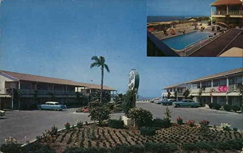La jolla shores Hotel-La Jolla, Kalifornia, CA Eredeti Régi Képeslap