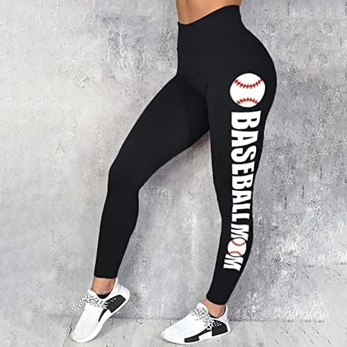 Baseball Nyomtatás Leggings Slim Szakaszon Tavaszi Harisnya a Nők Ki Capri Nadrág Jóga Edzés Fitness Sportwear