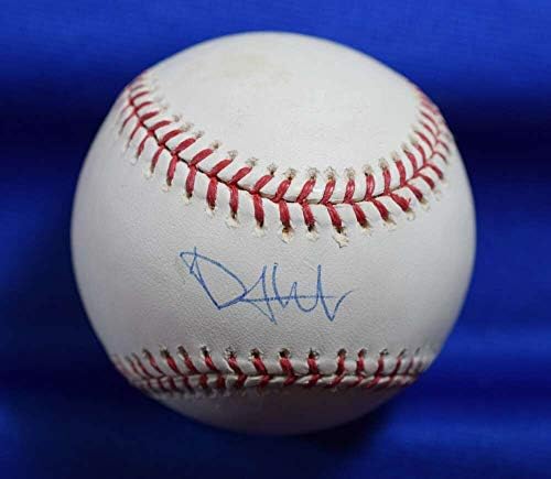 Phil Hughes MLB Cert autogramot Major League OML Kézzel Aláírt Baseball