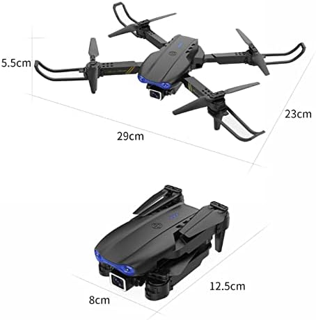 GBSELL Kamera Drón Hosszú Akkumulátor élettartam Összecsukható Drón HD-4K Egyetlen Kamera Quadcopter, Karácsonyra, Szülinapi