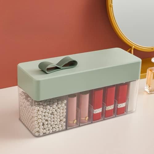 Kényelmes, divatos rúzs box tároló doboz tömeg válogatás tároló doboz, hogy fel mezőbe, hogy fel szervező doboz rúzs szervező