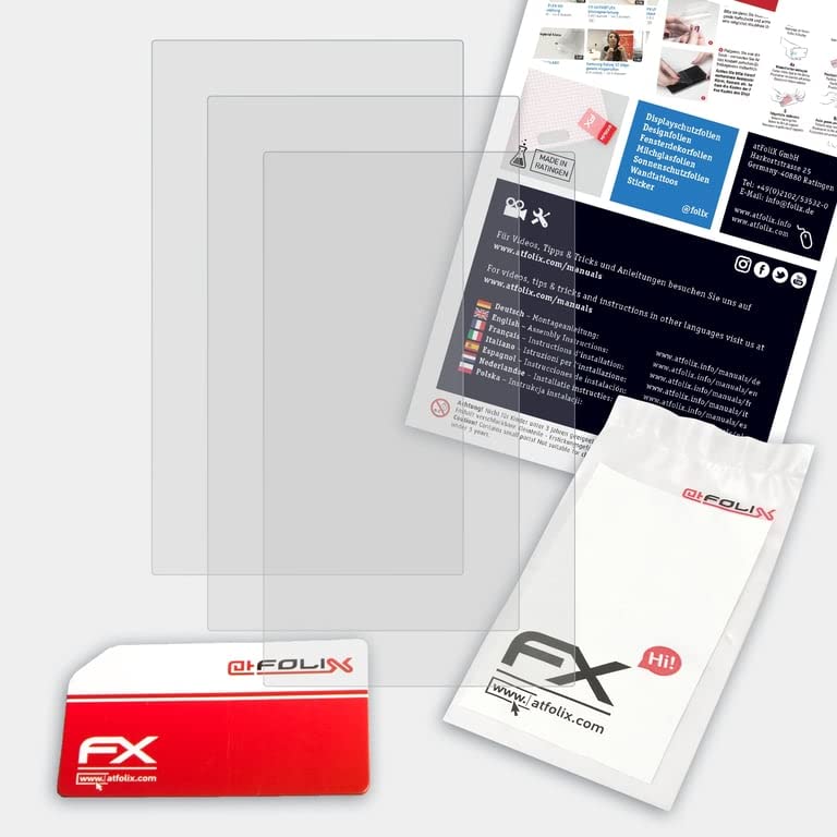 atFoliX képernyővédő fólia kompatibilis GPD Nyerni 4 Képernyő Védelem Film, anti-reflective, valamint sokk-elnyelő FX Védő