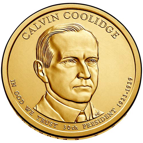 2014 S Bizonyítja, Calvin Coolidge Elnök Dollár Választás Uncirculated MINKET Menta