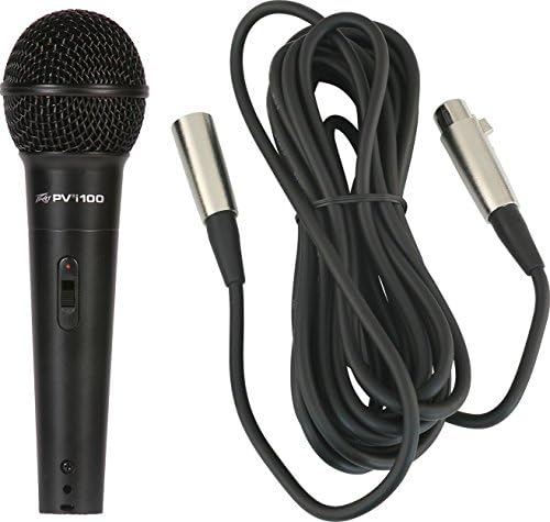 Peavey PVI100XLR Vezetékes Dinamikus, Kardioid, Vokál Mikrofon+Ügyet+Clip Mikrofon + Kábel