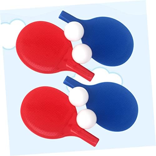 Homoyoyo 2 db Ütő, Kék-Pong Asztal Képzés Tenisz Gyerekek, Gyerekek Műanyag Labda - s Hordozható Vicces Teljes Kezdő Ütő