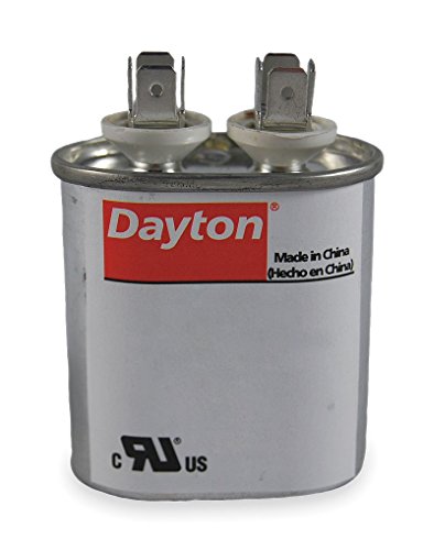 Dayton 2MDV4 Ovális Motor Fut Kondenzátor, 5 Mikrofarad Értékelés, 370VAC Feszültség