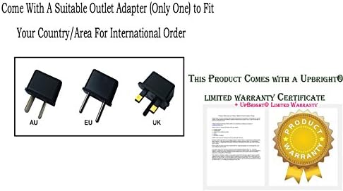 UpBright 12V AC/DC Adapter Kompatibilis a Netgear 332-10366-01 SAL012F1NA WNHD3004 WPN824N WPNT834 Router ProSafe WNDAP360