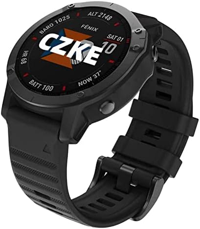 BANDKIT Szilikon Okos Watchband A Garmin Fenix 7 7 X 7-ES 6X 6 Pro 5X 5 Plusz 3HR Easy Fit gyorskioldó 20 26 22mm Karszalag