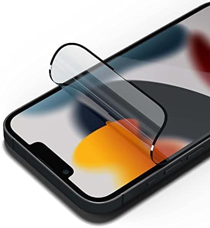 RhinoShield 3D-s Hatás, Átlátható Képernyő Védő Kompatibilis [iPhone 14/13 / 13 Pro] | Ultra Hatása Védelem - 3D Ívelt Edge