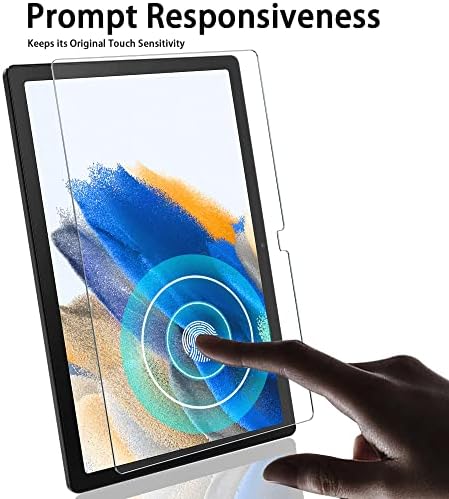 Tuvror 2-pack képernyővédő fólia Samsung Galaxy Tab A8 2021 10.5 Inch (SM-X202/X205), Prémium Edzett Üveg Film.