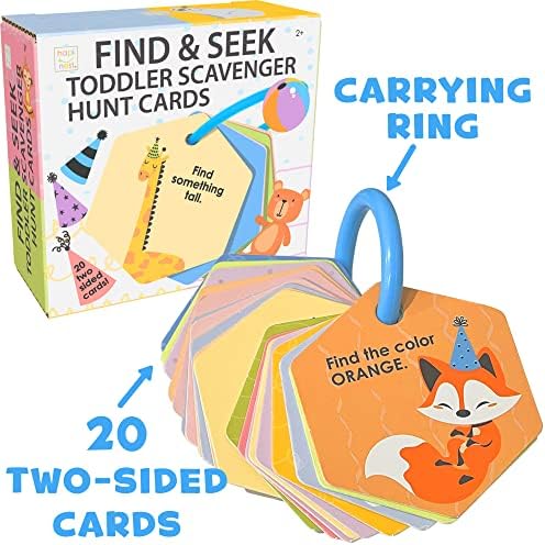 Hapinest Találjuk and Seek Kisgyermek kincsvadászat Kártya Játék Gyerekeknek 2 Éves kortól