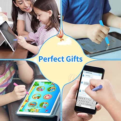 Stylus Toll érintőképernyők, Zsírkréta, Toll Gyerekeknek 3 Extra Tipp Kompatibilis iPhone iPad Mini Pro, Gyerekek Kiadás