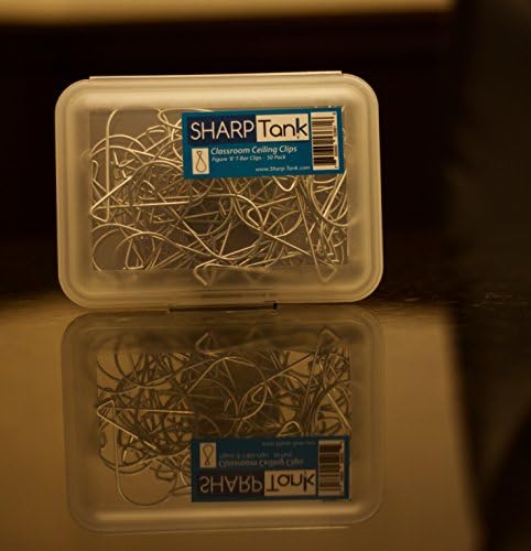 SharpTank Osztályban 8. Ábra T-Bár Szorítani Klip (50 Pack) - Drót Lóg Klip Tervezett Megjelenítése Táblák, Grafikus, Mobilok,