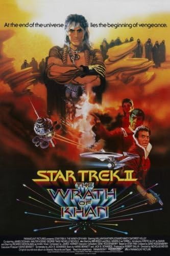 A Star Trek II: A Wrath of Khan (1982) Film Poszter 24x36 Minősített Nyomtatás a Holografikus Szekvenciális Számozás a Hitelesség