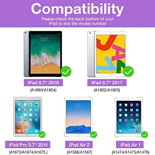 6. Generációs iPad Esetében Gyerekek, az iPad 5. Generációs Esetben,HDTOP Aranyos iPad Borító 2017/2018 9,7 hüvelykes a Kitámasztó