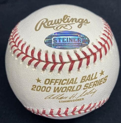 Derek Jeter WS MVP Aláírt 2000 World Series Baseball Steiner Sport - Dedikált Baseball