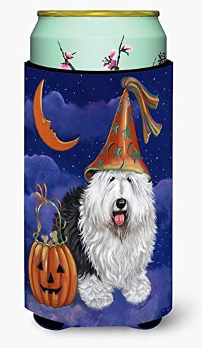 Caroline Kincsek PPP3118TBC Old English Sheepdog Halloween Magas Fiú Ölelkezős, Lehet Hűvösebb Ujja Ölelkezős Mosható Gép