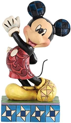 Jim Shore Enesco Disney Hagyományok Modern Mickey Figura, 6.125-Hüvelyk