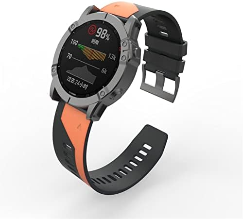 ADAARA Sport Szilikon Watchband csuklópántot a Garmin Fenix 6X 6 Pro 5X 5 + 3 HR Smartwatch 22 26mm EasyFit gyorskioldó Csuklópánt