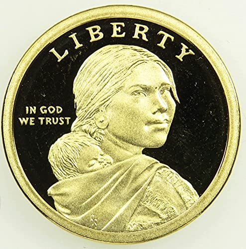2007 S Sacagawea Amerikai Indián Gem Bizonyíték MINKET Érme Gem Modern Dollár $1 DCAM MINKET Menta