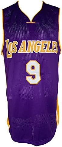 Nick Van excel ügy dedikált, aláírt mez NBA Los Angeles Lakers PSA COA