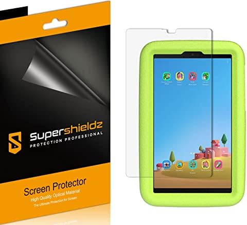 (3 Csomag) Supershieldz Célja a Samsung Galaxy Tab A7 Lite Gyerekek Kiadás képernyővédő fólia, Nagy Felbontású Clear Pajzs