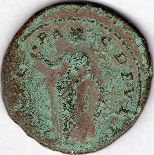 218 BG ókori Római érme Császár Diadumenian AE24 Jó NGC