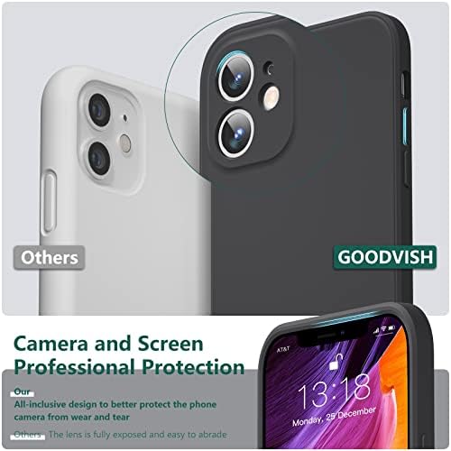 GOODVISH Kompatibilis az iPhone 11 Esetben 6.1 inch | Ultra Vékony Folyékony Szilikon | Továbbfejlesztett Kamera Képernyő