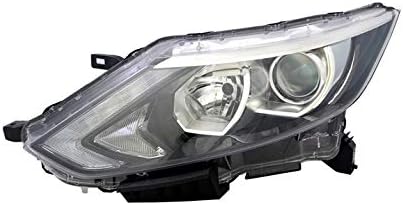 fényszóró bal oldali fényszóró vezető oldali fényszóró szerelvény projektor elülső lámpa autó lámpa autó lámpa króm szürke