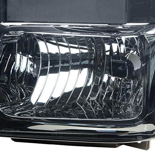 Füstölt Ház Tiszta Sarokban OE Stílus Fényszóró+Piros 3D LED Lencse Füstölt hátsó Lámpák Kompatibilis Ford Super Vám