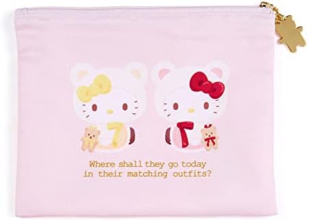 Sanrio 639028 Hello Kitty Lapos Erszény, 2 (Születésnap 2022) Egy Méret
