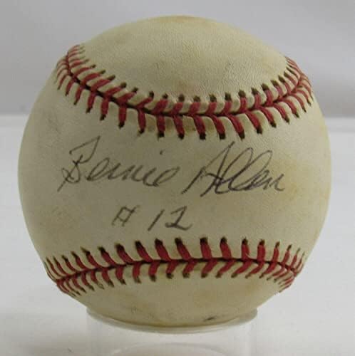 Bernie Allen Aláírt Automatikus Aláírást Rawlings Baseball B117 - Dedikált Baseball