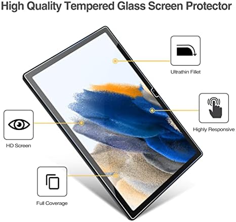 ProCase Slim Smart Cover Csomag Képernyő Védő, a Galaxy Tab A8 10.5