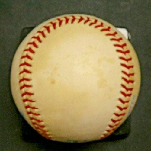 Yogi Berra HOF Aláírt Hivatalos AL Baseball SZÖVETSÉG COA - Dedikált Baseball