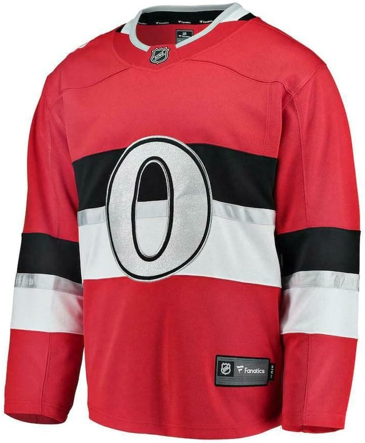 Fanatikusok Ottawa Senators 2017 NHL 100 Klasszikus Szakadár – Üres Jersey (Férfi Kicsi)
